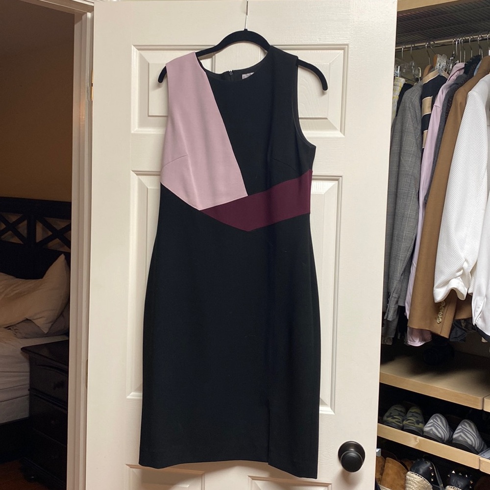 Geometrical pattern dress